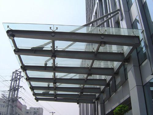 玻璃雨棚