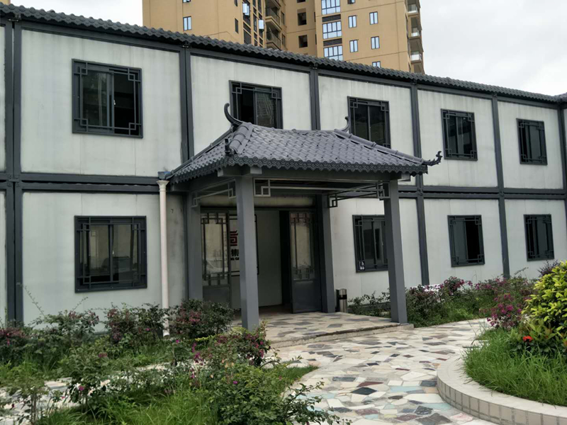 門(mén)庭+集裝箱房QL